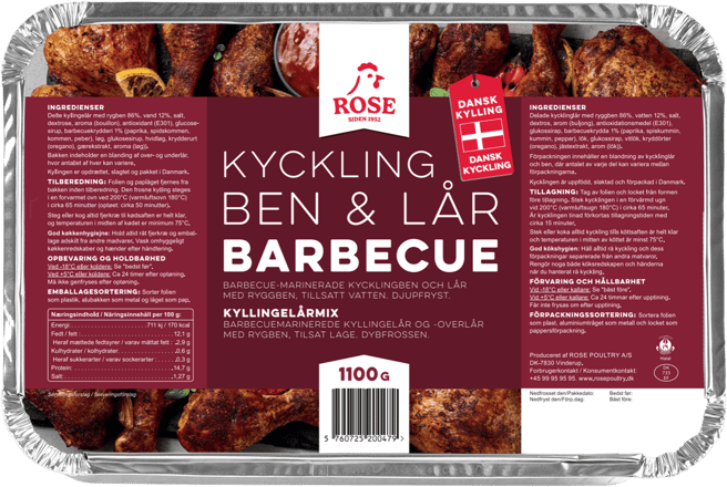 Ovnklare under/overlår med BBQ, frost