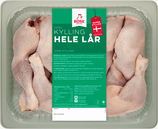 Hele lår uden rygben, køl