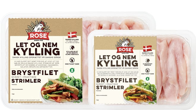 Brystfilet i strimler, køl