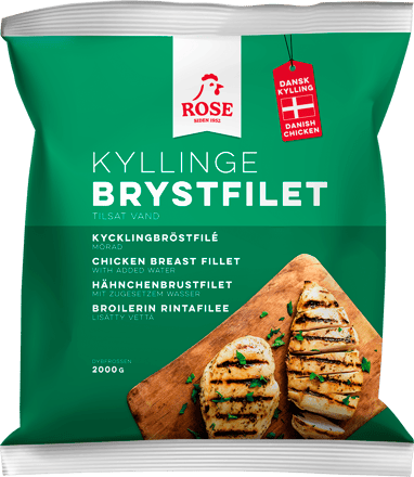 Brystfilet tilsat vand 750g, frost