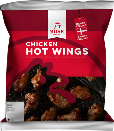 Stegte Hot Wings, frost