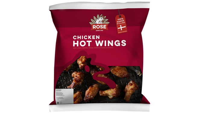 Stegte Hot Wings, frost