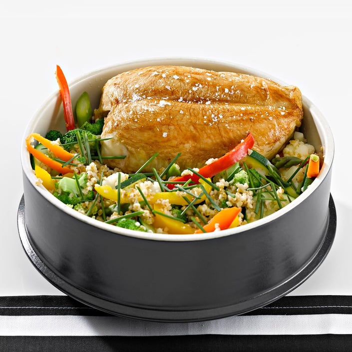 Brystfilet med svamperisotto