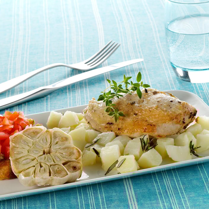 Citronmarineret kylling