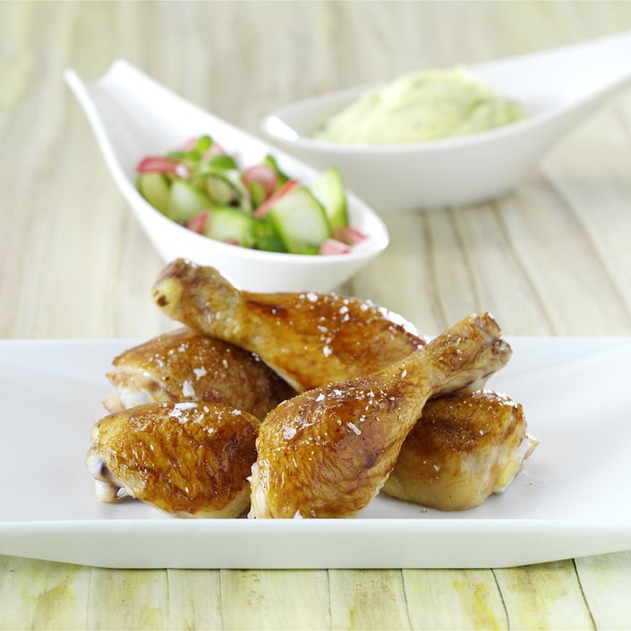 Grydestegt hel kylling