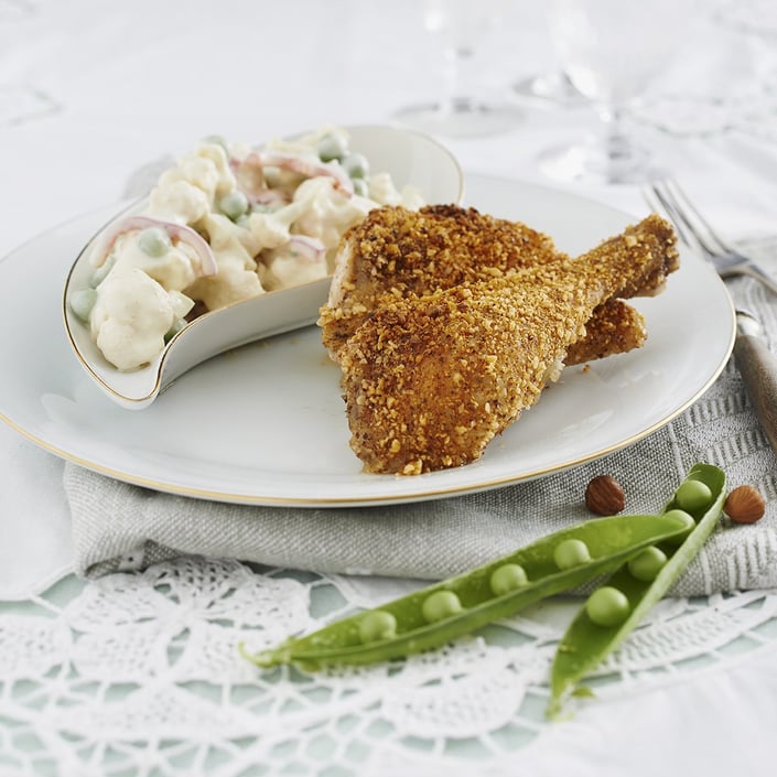 Nøddepanerede underlåra