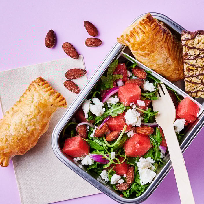 Butterdejspakker med stegt kylling