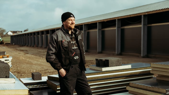 Nyt kyllingehus på Mors – bygget til bedre kyllingeproduktion