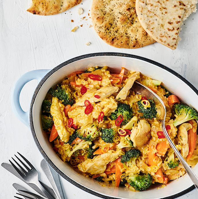 One pot kylling i karry