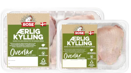 Overlår med rygben, køl
