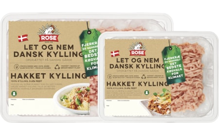 Hakket kylling 3-6% fedt, køl