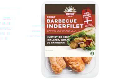 Færdigstegt BBQ inderfilet, køl