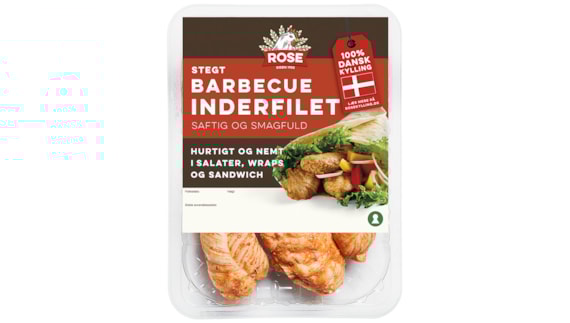 Færdigstegt BBQ inderfilet, køl
