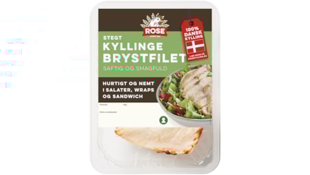Færdigstegt brystfilet, køl