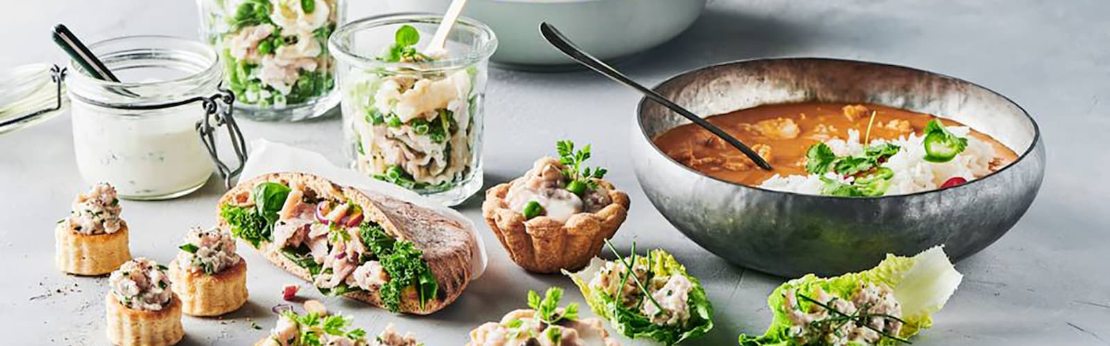 Buffet Forkogt Bryst og laarkoed 1200